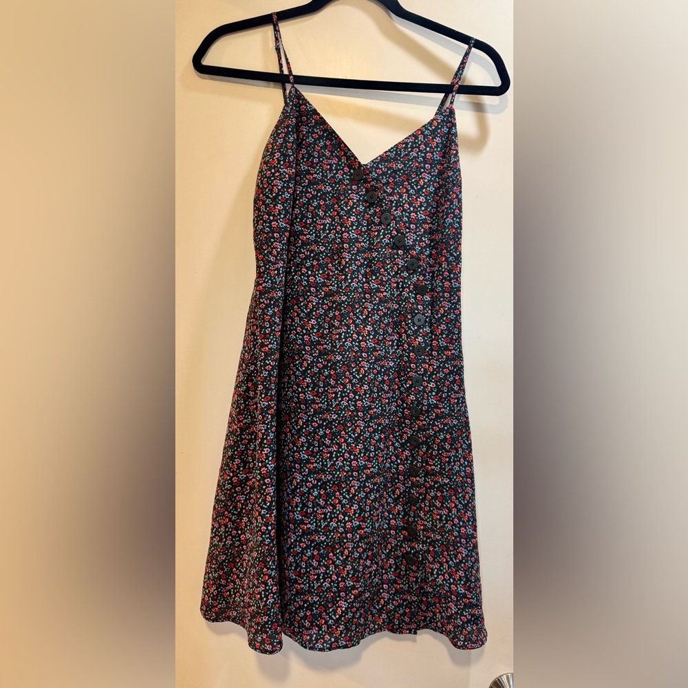 Madewell Floral Button Down Dress